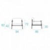 Sillón Terramare de diseño moderno para espacios exteriores de Emu.