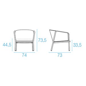 Sillón Carousel ideal para exteriores por Emu. Sillones de diseño.