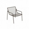 Sillón Rio R50 para ambientes exteriores de Emu.