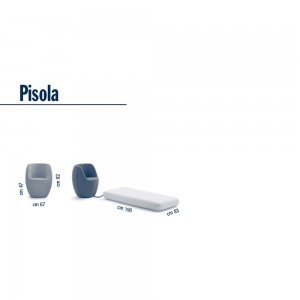 Butaca con cama hinchable Pisola de Campeggi. Sofas cama de diseño.