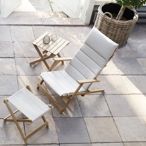 Hamaca para exteriores Deck Chair BM5568 de Carl Hansen and Son. Hamacas de jardín.