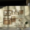 Reposapiés BM5768 de Carl Hansen & Son. Diseño nórdico. Reposapiés moderno.