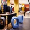 Taburete de diseño Lazy Bones de Slide. Muebles de diseño
