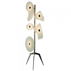 Lámpara de pie Orbital de Foscarini. Lámparas de pie de diseño moderno.