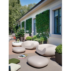 Sillón lounge chubby de Slide. Sillón moderno.