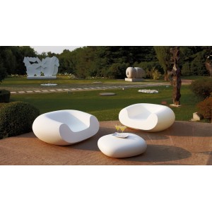 Sillón lounge chubby de Slide. Sillón moderno.