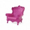 Sillón Queen Of Love de Slide. Banco plástico jardín.