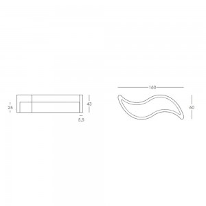 Banco Wave de Slide. Banco plástico jardín.