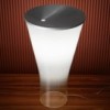 Lámpara  Soffio de Foscarini. Lamparas cónica de Vidrio de cristal soplado.