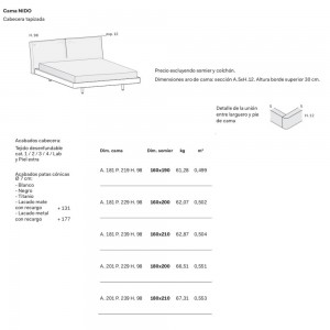Cama Nido Elegante y contemporánea de Novamobili. Camas de diseño moderno.