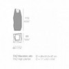 Macetero Alto Light Faz con Luz Led | Vondom