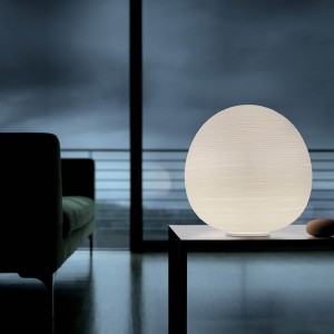 Lámpara Rituals de Foscarini. Lámparas elegantes de cristal soplado.