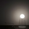 Lámpara con cuerpo de cristal soplado Satellight de Foscarini. Lamparas de vidrio