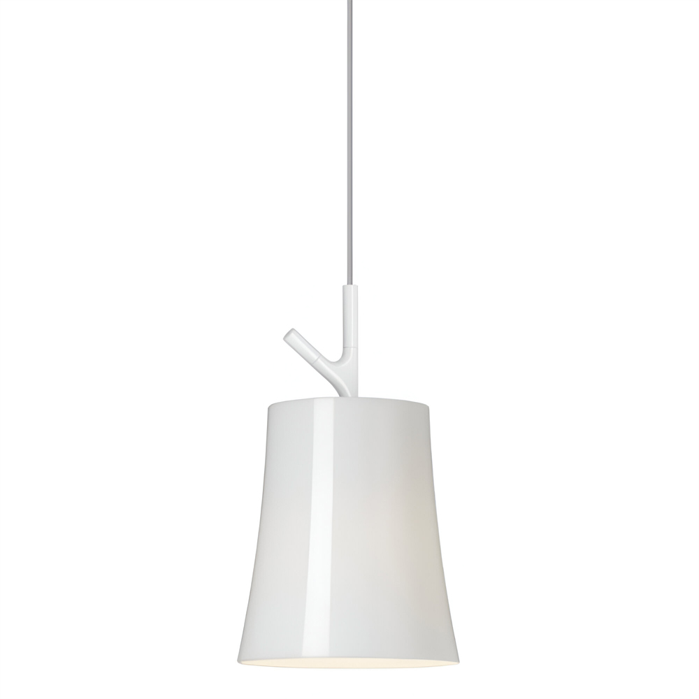 Lámpara suspensión Birdie de Foscarini. Lámparas de diseño contemporáneo.