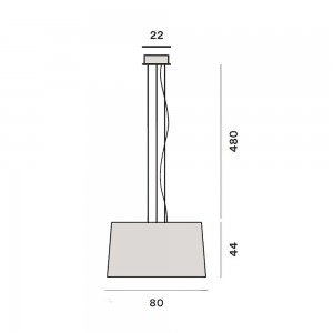 Lámpara de suspensión Twice as Twiggy de Foscarini. Lamparas modernas.
