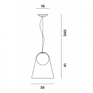 Lámpara suspensión Satellight de Foscarini. Lamparas innovadora para hogar.