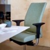 Silla Creed 6005 de Hag. Sillas de oficina. Sillas con respaldo alto.