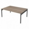 Mesa juntas rectangular Lance de Ofifran con caracteristicas ideales para reuniones.