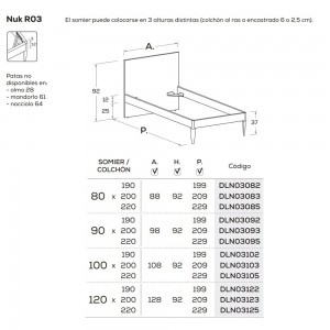Cama infantil original de diseño italiano y atractivo de Nidi.