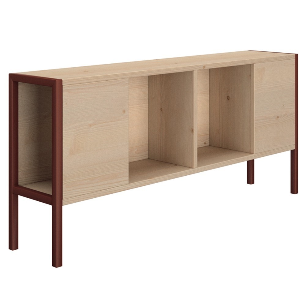 Aparador original y moderno con almacenamiento Piem de Ofifran con el diseño ideal para tu salón