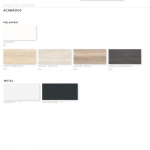 Mesa ejecutiva original y moderna con armario metálico de Ofifran, ofrece elegancia y confort.