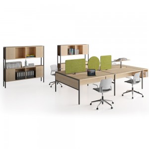 Librería elegante con almacenamiento Piem de Ofifran con diseño ideal para tu oficina