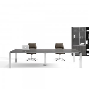 Mesa moderna rectangular para juntas Concepto Free de Ofifran con el diseño ideal para oficinas.
