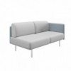 Sofá con lateral Piem de ofifran perfecto para oficinas, salas de reuniones y esperas.