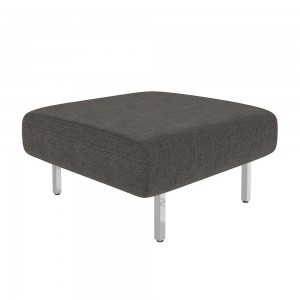 Puff cuadrado Piem ideal para salas de esperas y oficinas de Ofifran.