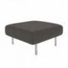 Puff cuadrado Piem ideal para salas de esperas y oficinas de Ofifran.