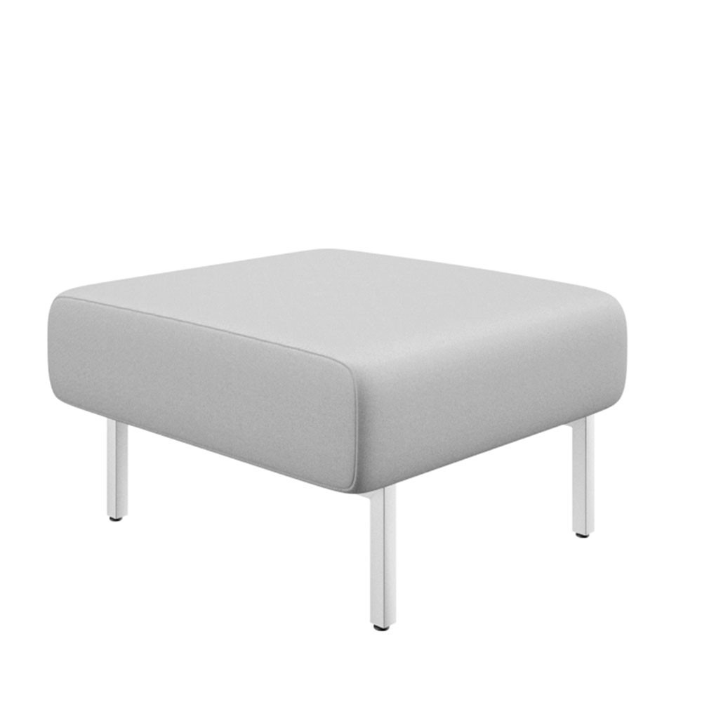 Puff cuadrado Piem ideal para salas de esperas y oficinas de Ofifran.
