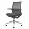 Silla malla Advance base giratoria de Ofifran con soporte lumbar ideal para largas jornadas de oficina.