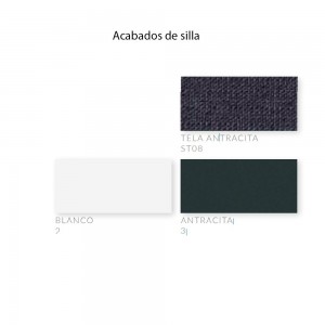 Silla tapizada Advance giratoria de Ofifran ideal para oficinas y salas de juntas.