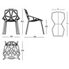 Silla Chair_One de Magis. Sillas apilables para exterior de diseño.