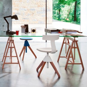 Silla Tuffy The Wild Bunch de Magis. Silla para oficina de diseño moderno.