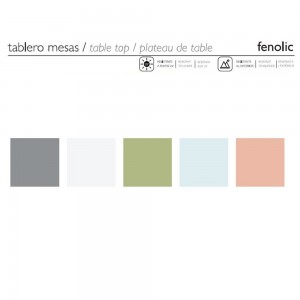 Mesa Anthea. Indecasa. Muebles de exterior