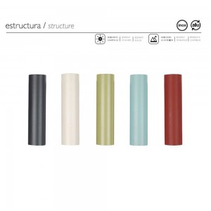 Mesa baja Anthea. Indecasa. Mueble de outdoor.