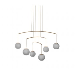 Lámpara colgante movil Mei de Carpyen. Lampara Clasica elegante.