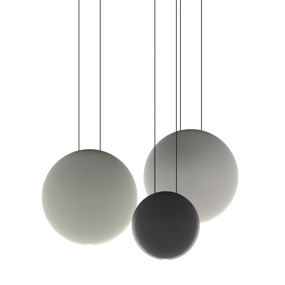 Lámpara Colgante Cosmos agrupada de Vibia. Tienda online lámparas modernas.