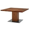 Mesa Boss Basic Quadrato de Riva1920 con un diseño de alto nivel y lujoso con terminaciones a mano.