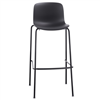 Taburete Troy Polipropileno Acero. Taburete apilable y apto para exterior.