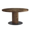 Mesa comedor madera circular Boss Executive de Riva1920 con un diseño italiano de alta calidad.