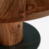 Mesa comedor madera circular Boss Executive de Riva1920 con un diseño italiano de alta calidad.