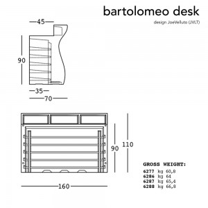 Barra Bartolomeo de Plust Collection perfecta para exteriores.