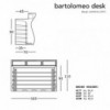 Barra Bartolomeo de Plust Collection perfecta para exteriores.