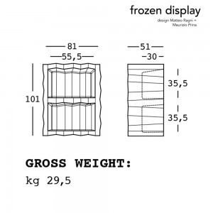 Display Frozen de Plust Collection. Muebles y complementos de exterior.