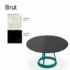 Mesa Brut Redonda de Magis. Muebles y complementos de diseño moderno.