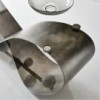 Mesa Butterfly Cristal Cattelan Italia. Mesas de comedor. Mesas de cristal.