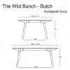 Mesa Butch - The Wild Bunch de Magis. Muebles y complementos de diseño.