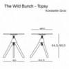 Mesa Topsy - The Wild Bunch de Magis.  Muebles y complementos de diseño.